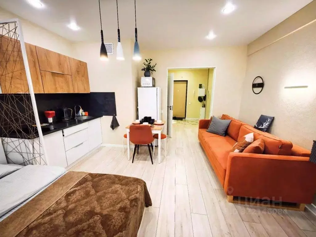 1-к кв. Татарстан, Казань ул. Бари Галеева, 8Ак3 (32.0 м) - Фото 1