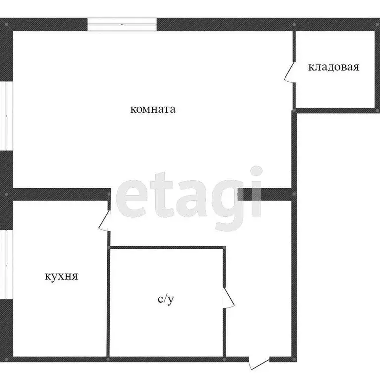 1-комнатная квартира: Воронеж, улица Дружинников, 26 (31.5 м) - Фото 1