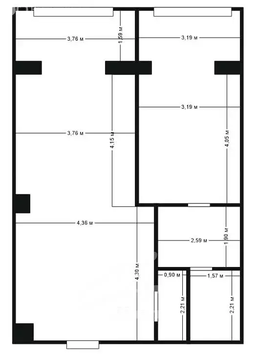 Помещение свободного назначения (70.3 м) - Фото 2