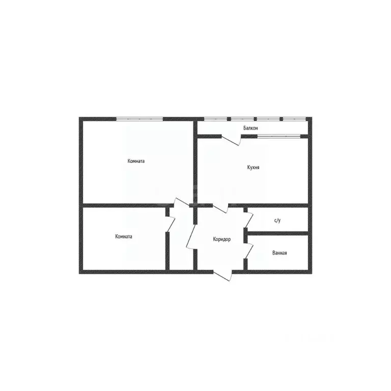 1-к кв. Белгородская область, Строитель Яковлевский городской округ, ... - Фото 2