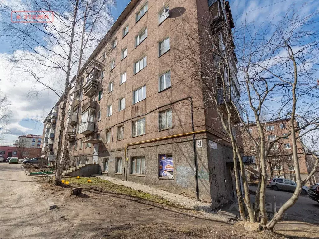 2-к кв. Карелия, Петрозаводск ул. Лизы Чайкиной, 8 (45.4 м) - Фото 0