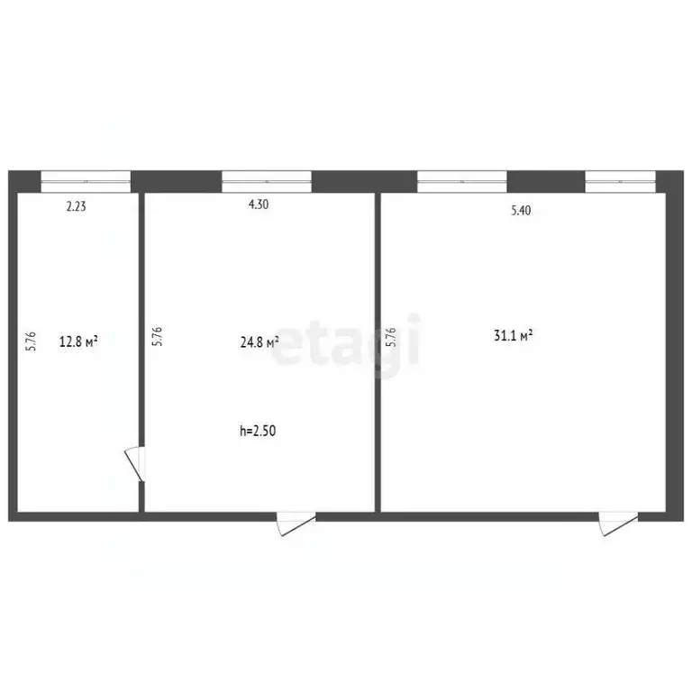 Торговая площадь в Ямало-Ненецкий АО, Ноябрьск Холмогорская ул., 1 (73 ... - Фото 1