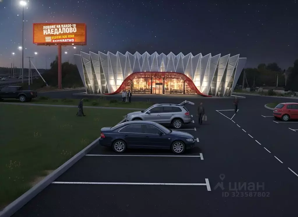 Торговая площадь в Московская область, Подольск городской округ, д. ... - Фото 1