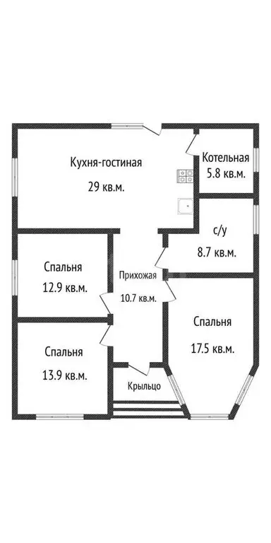 Дом в станица Новотитаровская, Раздольная улица (98.5 м) - Фото 0