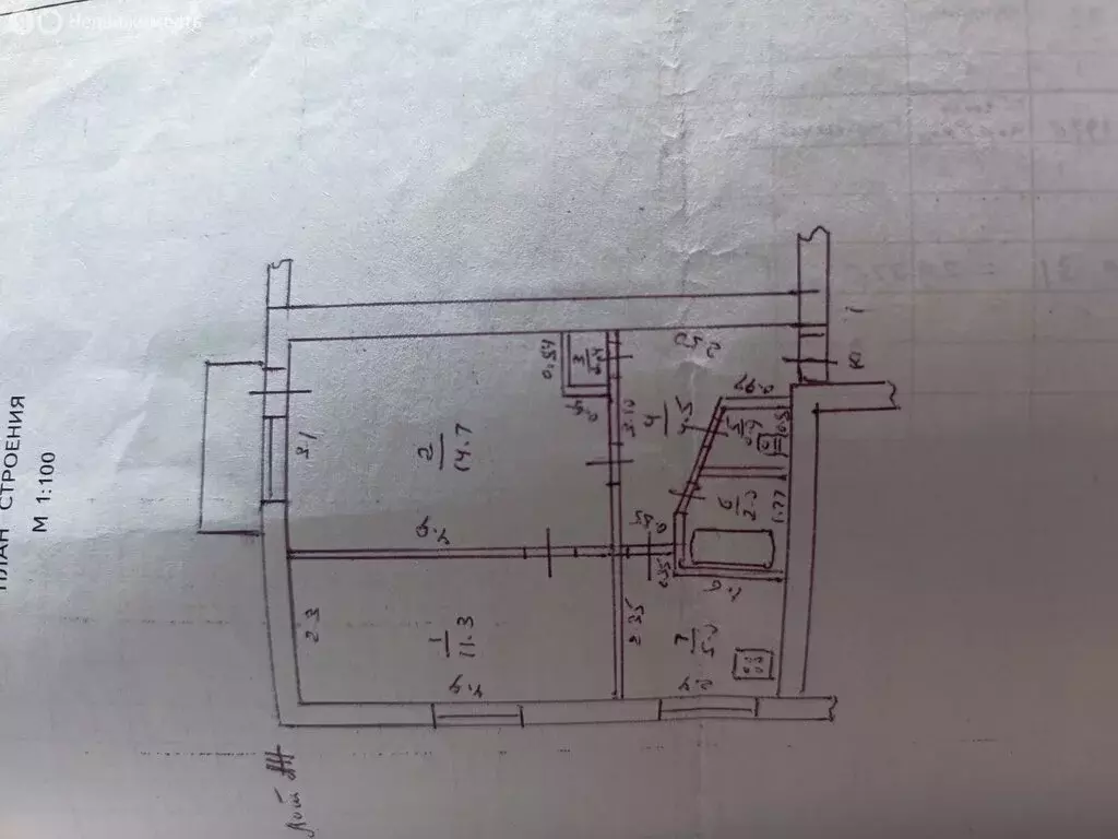 2-комнатная квартира: Лабинск, улица Мира, 211/5 (38.8 м) - Фото 1