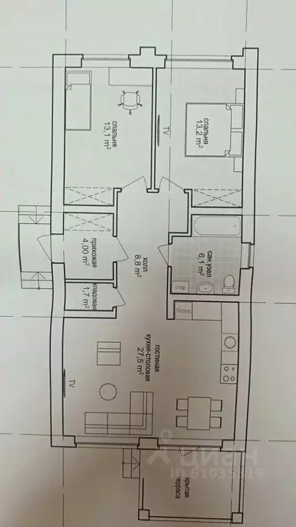 Дом в Краснодарский край, Ейский район, Александровское с/пос, с. ... - Фото 2