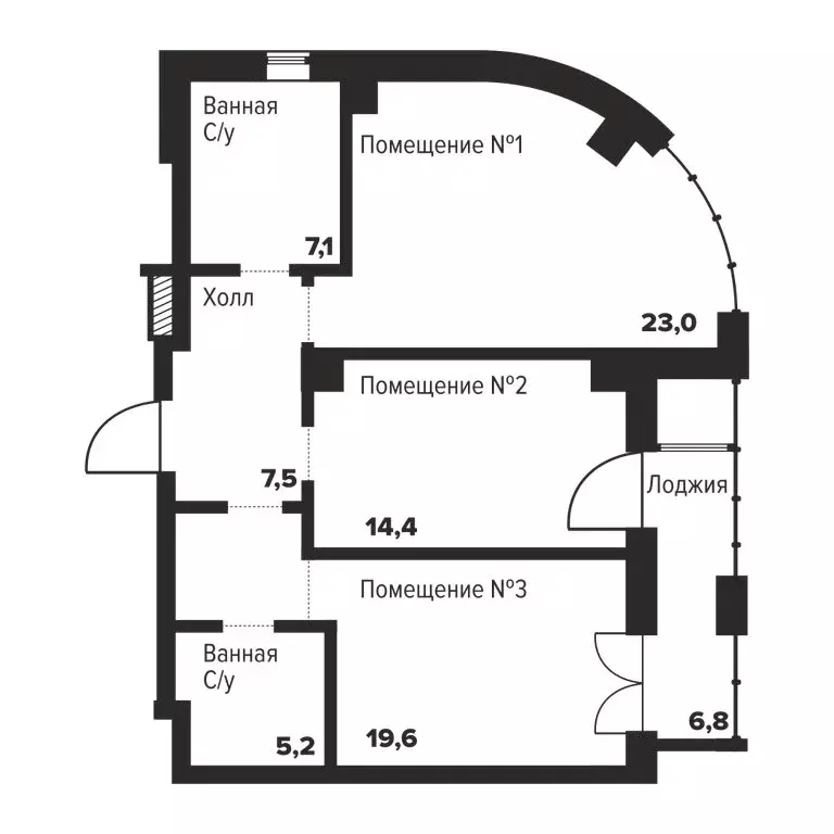 2-комнатная квартира: Челябинск, улица Труда, 157А (76.8 м) - Фото 0