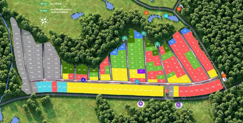 Участок в Московская область, Волоколамский муниципальный округ, ... - Фото 1