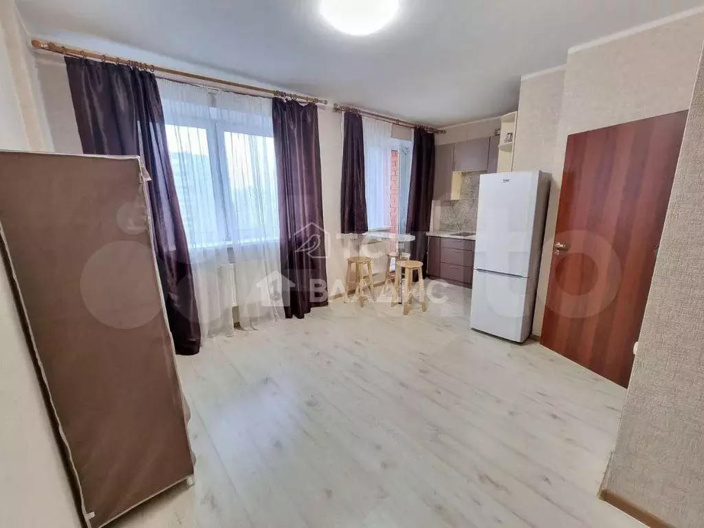 Квартира-студия, 25,6 м, 10/16 эт. - Фото 1