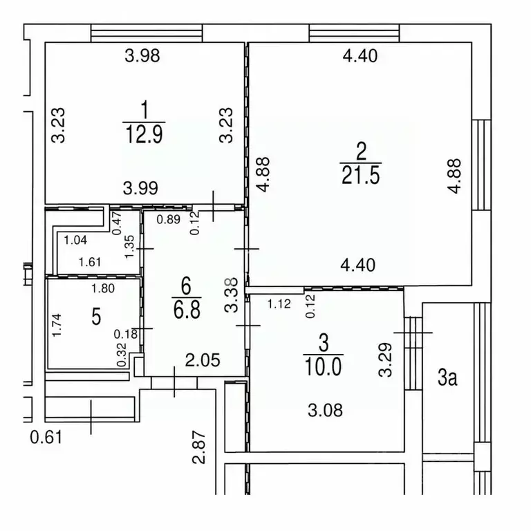2-к кв. Москва ул. Нижняя Хохловка, 8 (56.0 м) - Фото 2