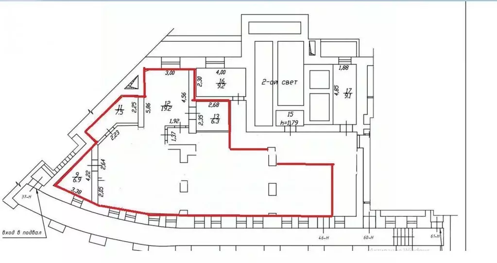 Помещение свободного назначения в Санкт-Петербург Светлановский ... - Фото 1