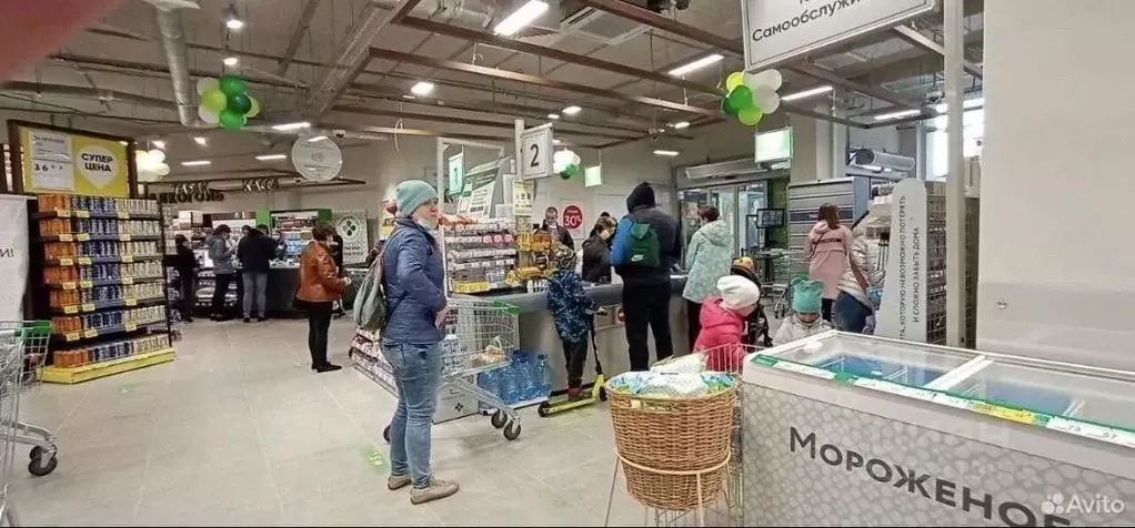 Торговая площадь в Московская область, Домодедово Южный мкр, ул. ... - Фото 1