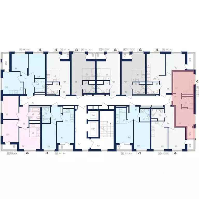 1-к кв. Башкортостан, Уфа ул. Евгения Столярова, 13 (28.6 м) - Фото 2