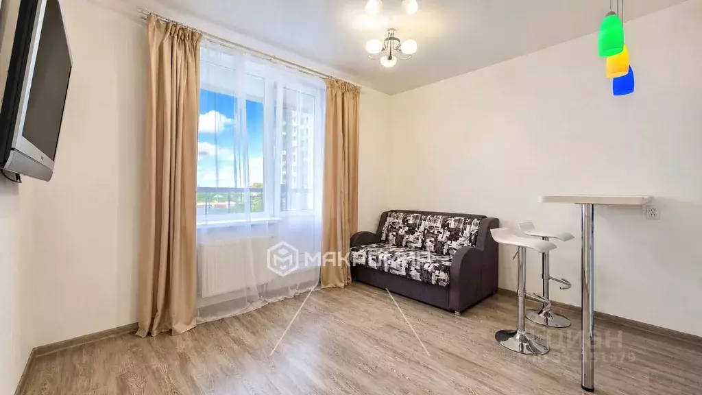 Студия Санкт-Петербург ул. Русановская, 19к3 (27.3 м) - Фото 2