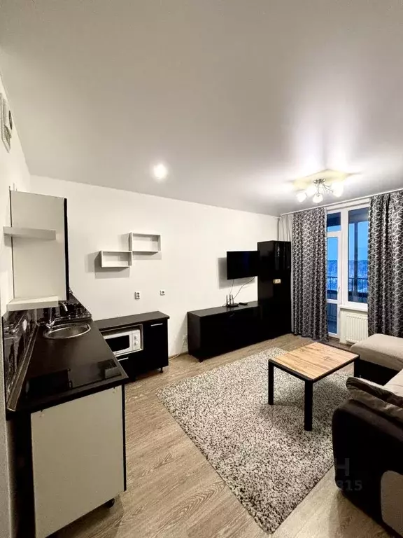 Студия Свердловская область, Екатеринбург Уктус жилрайон, Светлый мкр, ... - Фото 2