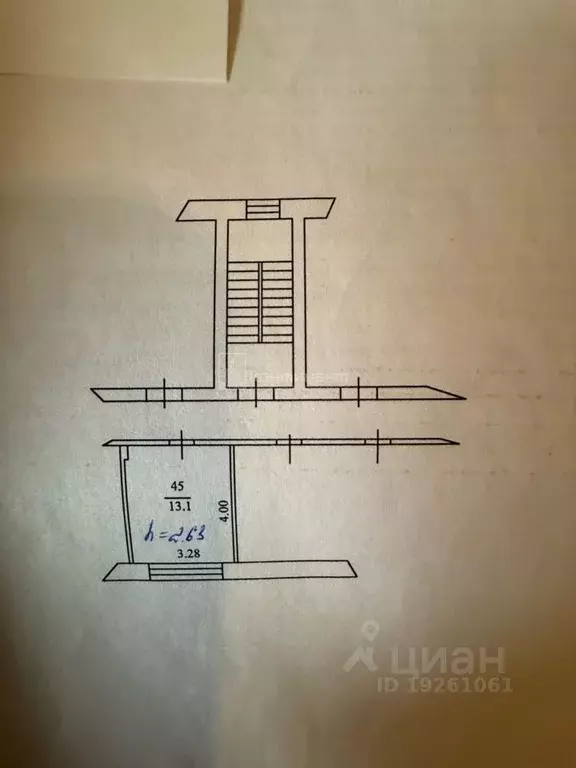 Комната Владимирская область, Ковров ул. Островского, 57/2 (13.1 м) - Фото 2