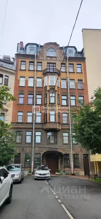 4-к кв. Санкт-Петербург ул. Рылеева, 21 (95.2 м) - Фото 0