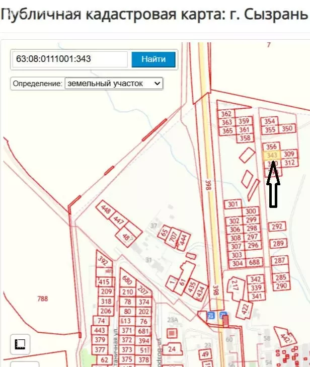 Участок в Сызрань, Нефтепроводная улица (7.52 м) - Фото 1