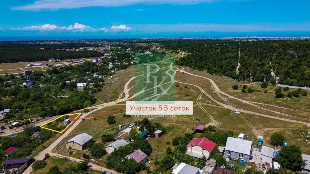 Участок в Севастополь Металлист садовое товарищество, пер. 1-й ... - Фото 2