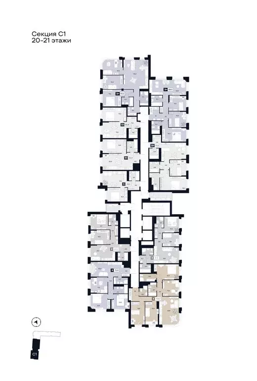 2-комнатная квартира: Москва, Лодочная улица, 27к2 (61.5 м) - Фото 1