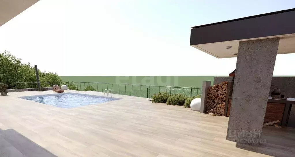 Дом в Крым, Симферопольский район, с. Доброе ул. Ягодная (173 м) - Фото 2