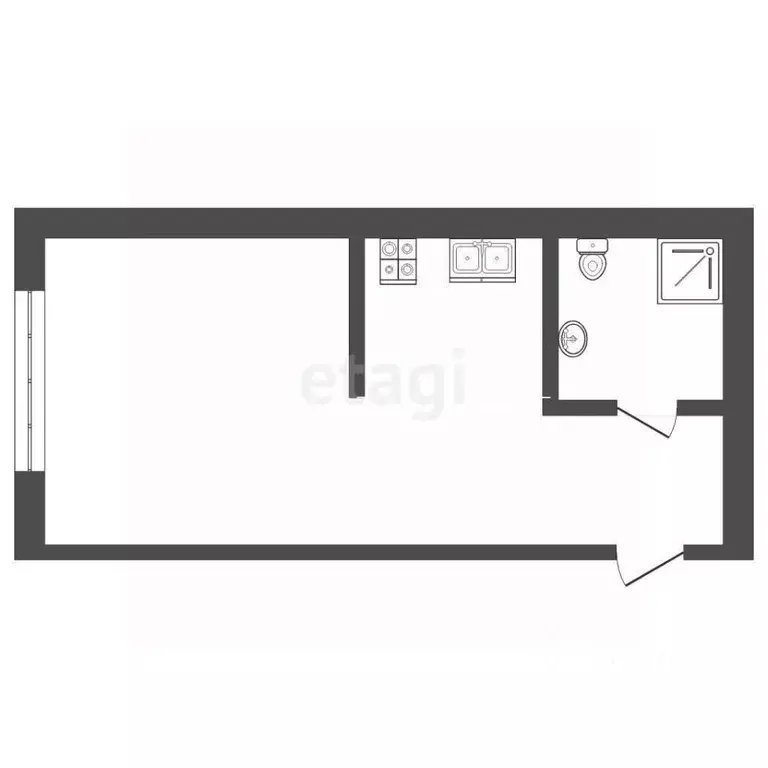 Студия Хабаровский край, Хабаровск пер. Машинистов, 6 (18.7 м) - Фото 2