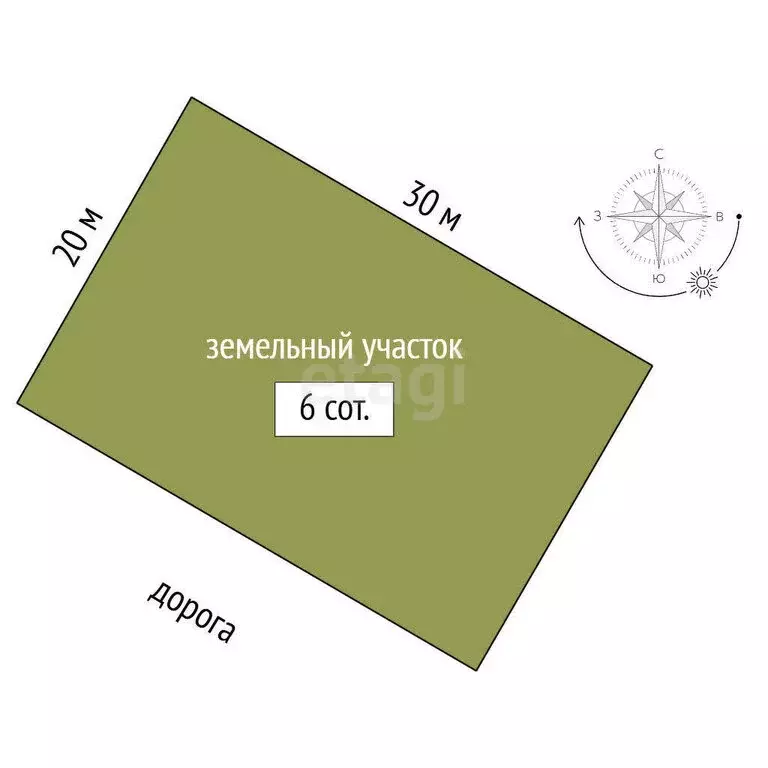 Участок в Мысовское сельское поселение, садоводческо-виноградарское ... - Фото 1