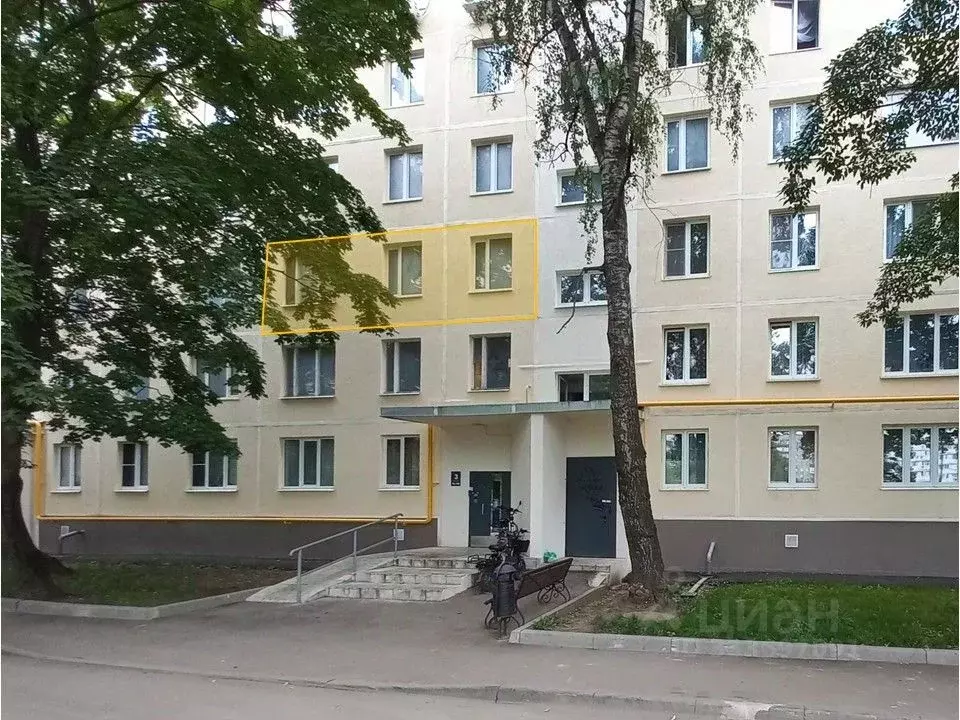 3-к кв. Москва Востряковский проезд, 9 (57.8 м) - Фото 2