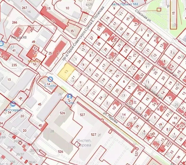 Участок в Липецкая область, Липецк ул. Перова (8.24 сот.) - Фото 2