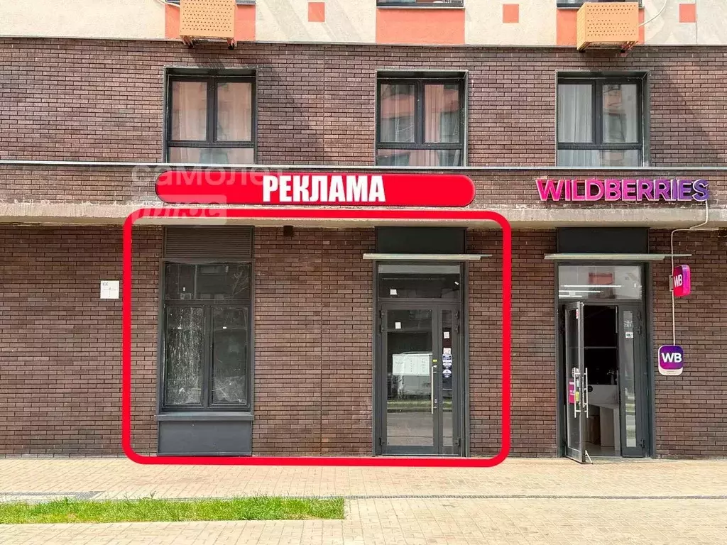 Торговая площадь в Московская область, Люберцы Зенино ЖК Самолет мкр, ... - Фото 1