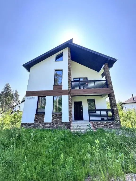 Коттедж в Ленинградская область, Всеволожский район, Куйвозовское ... - Фото 1