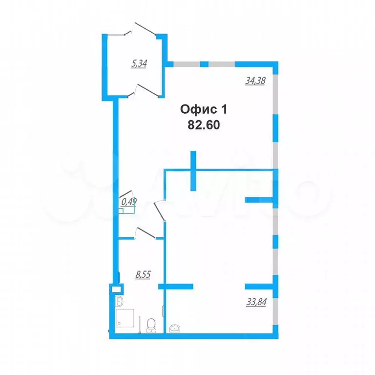 Продам помещение свободного назначения, 82.79 м - Фото 0