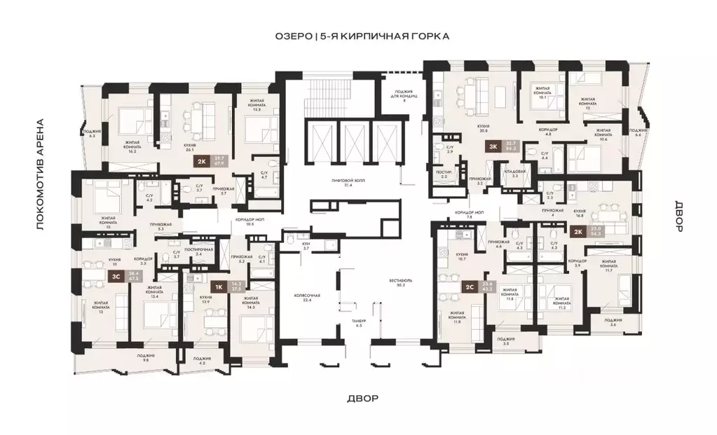 2-к кв. Новосибирская область, Новосибирск ул. 5-я Кирпичная Горка ... - Фото 1