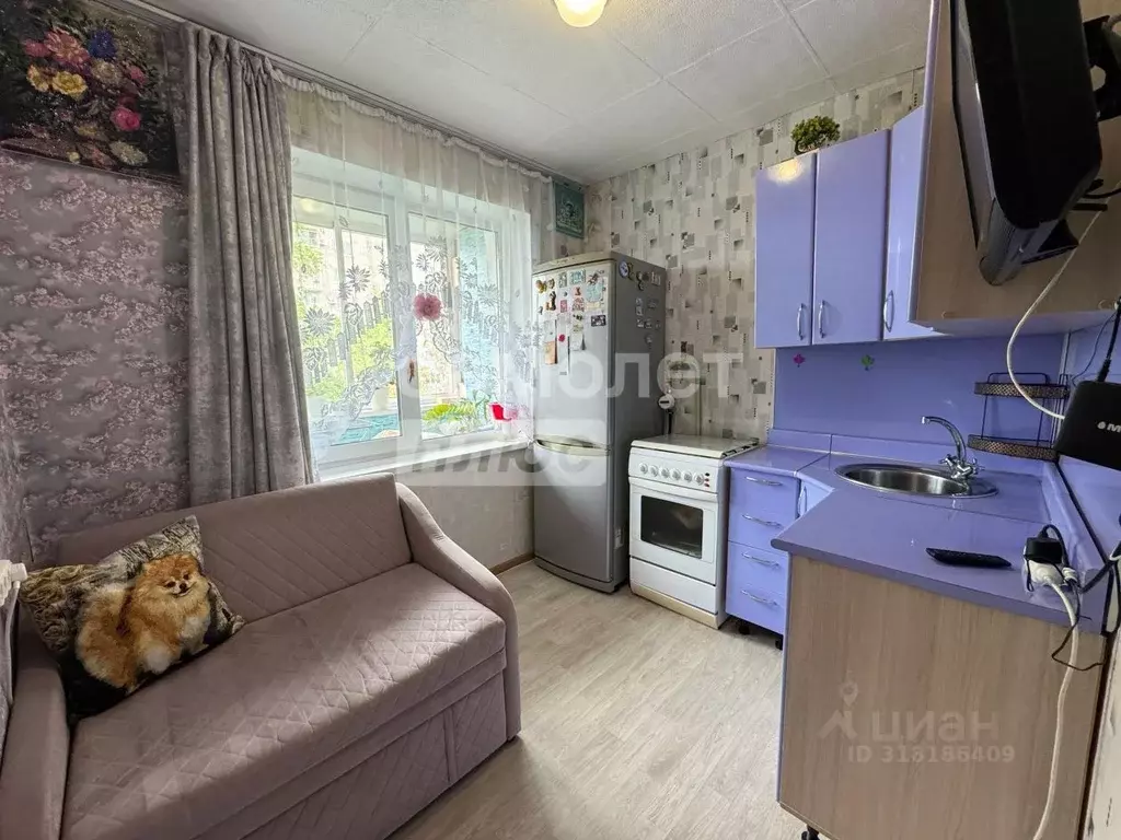 1-к кв. Хабаровский край, Комсомольск-на-Амуре Комсомольская ул., 71к2 ... - Фото 0