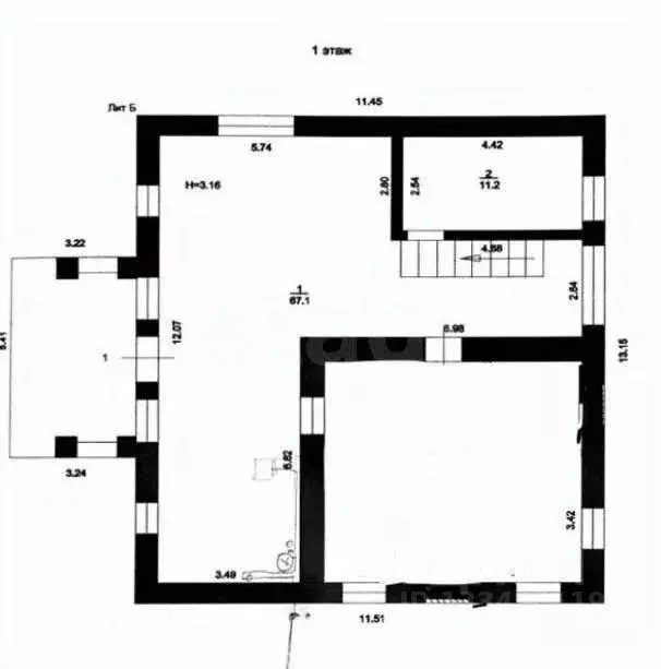 Дом в Московская область, Сергиев Посад проезд 2-й Котовского, 1 (244 ... - Фото 2