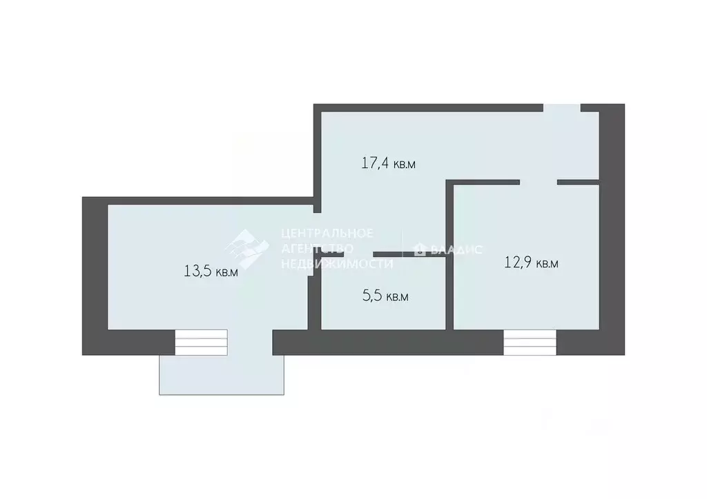 3-к кв. Рязанская область, Касимов Советская ул., 197А (97.0 м) - Фото 2