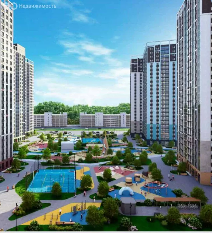 1-комнатная квартира: Тула, улица Академика Насоновой, 1 (39.45 м) - Фото 1