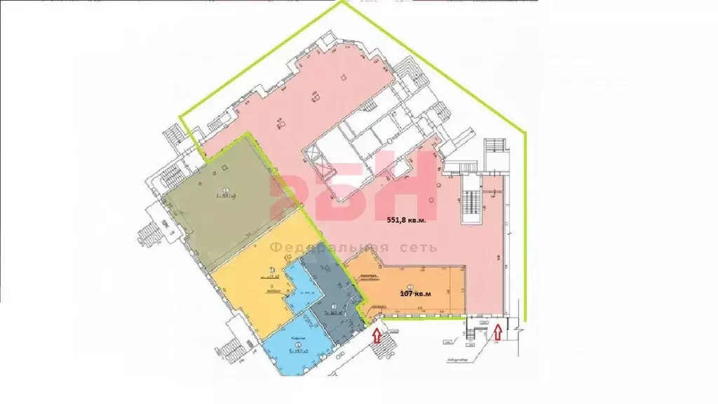 Торговая площадь в Тюменская область, Тюмень ул. Василия Гольцова, 3 ... - Фото 2