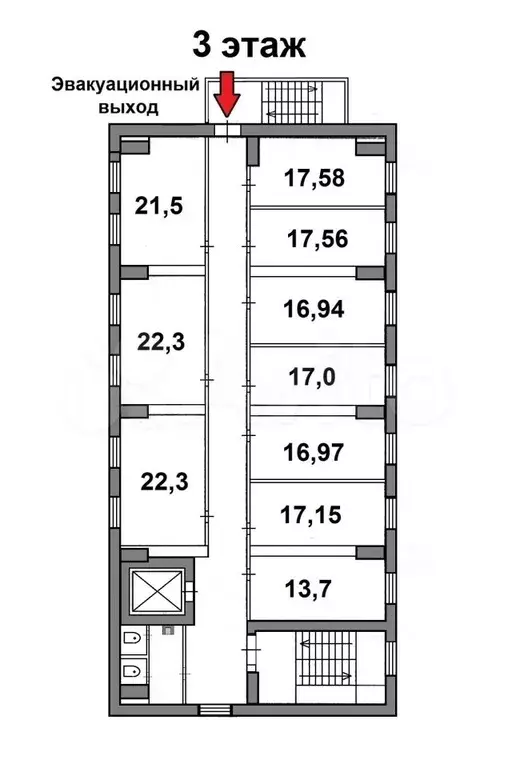 Продам нежилое 5 этажное здание с видом на Китай - Фото 1