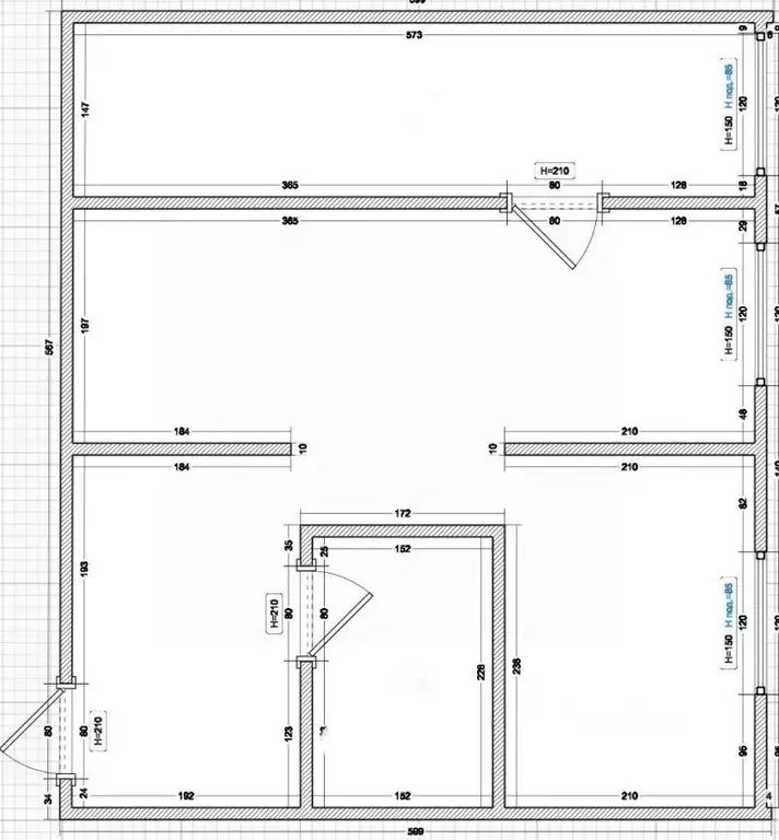 2-к кв. Кемеровская область, Междуреченск Кузнецкая ул., 18 (45.5 м) - Фото 2