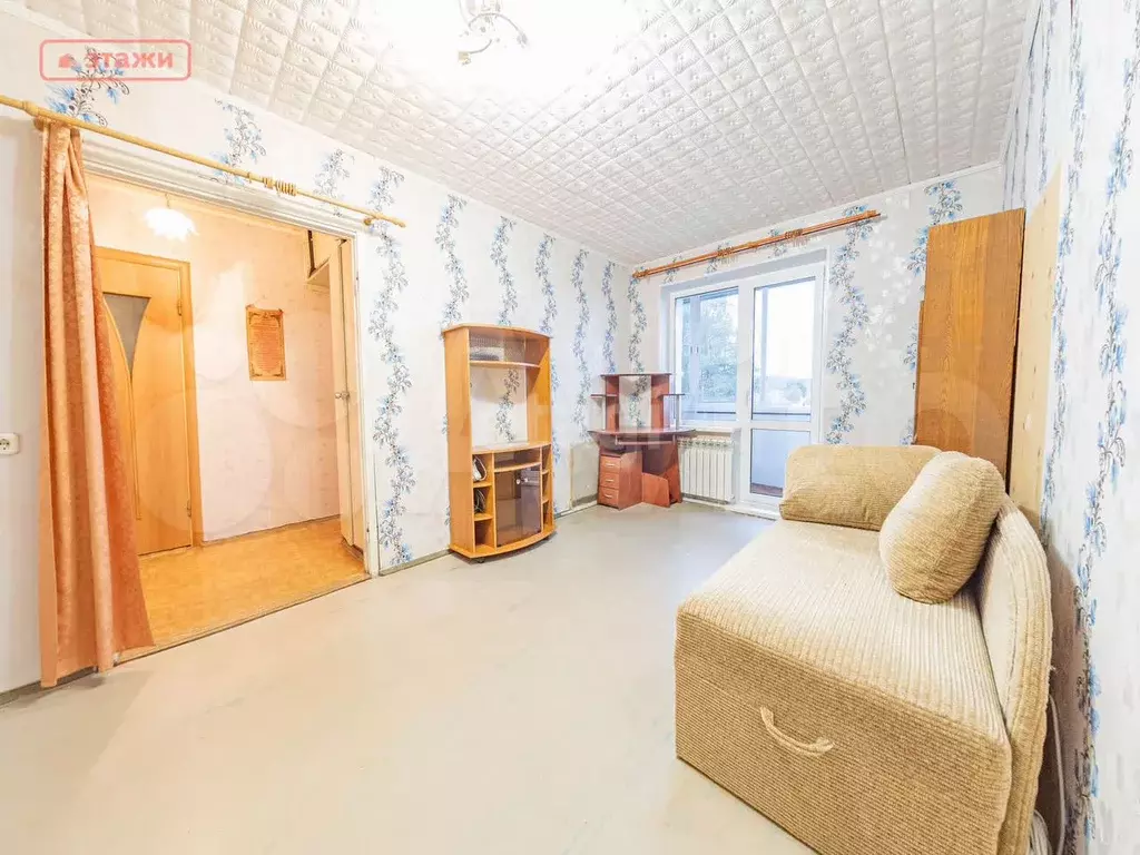 1-к. квартира, 36,7 м, 2/2 эт. - Фото 0