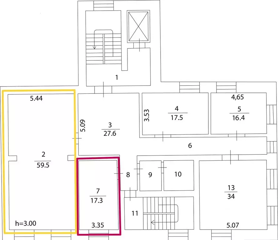 Офис в Томская область, Томск просп. Ленина, 110 (60 м) - Фото 1