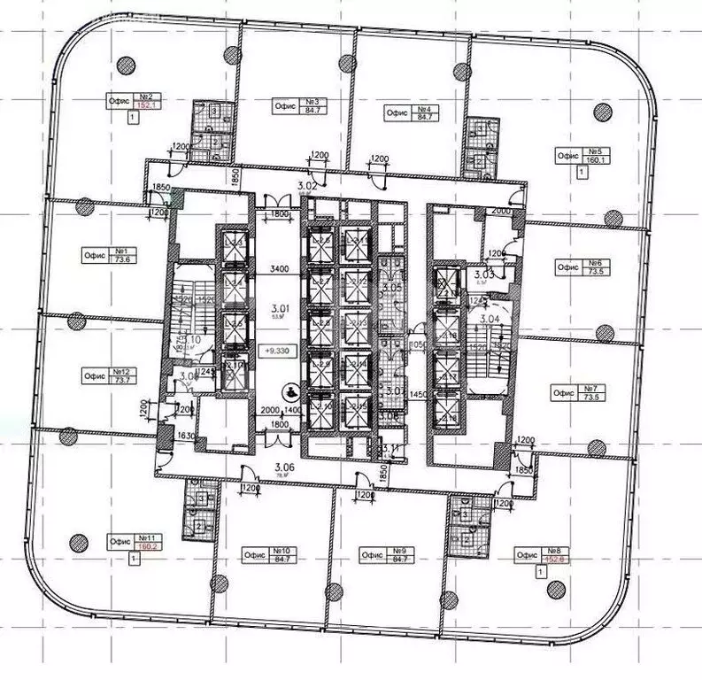 Офис (160.2 м) - Фото 1