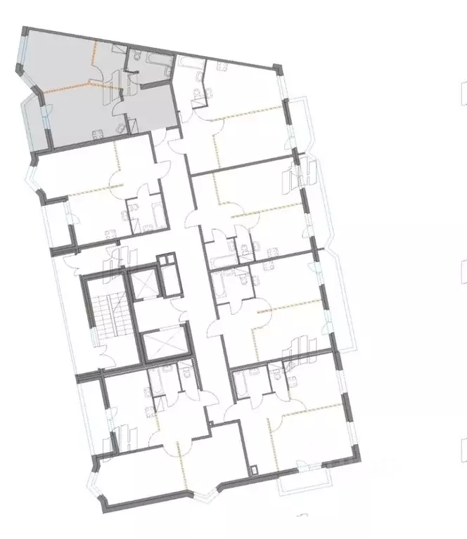 1-к кв. Санкт-Петербург Коломяжский просп., 11 (49.94 м) - Фото 2