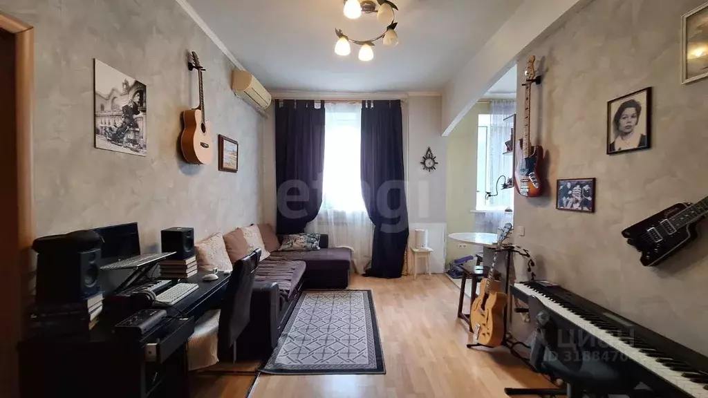 2-к кв. Самарская область, Самара Красноармейская ул., 19 (52.0 м) - Фото 1