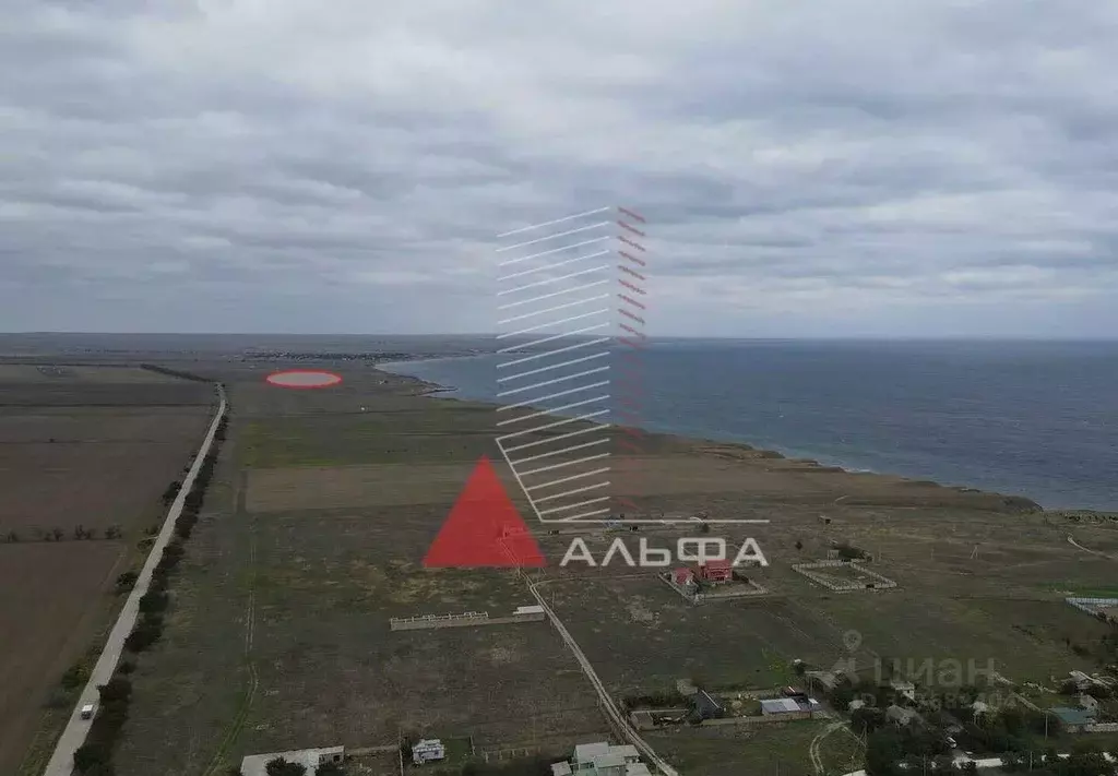 Участок в Крым, Черноморский район, с. Окуневка ул. Набережная (6.0 ... - Фото 2