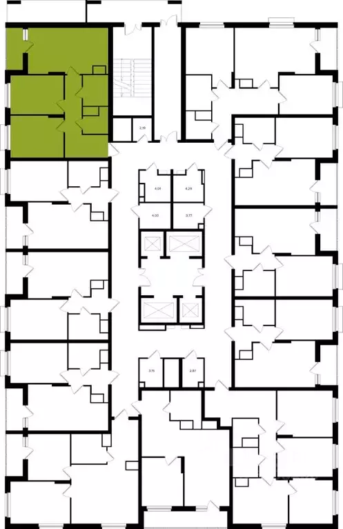 2-к кв. Тульская область, Тула ул. Академика Насоновой (60.15 м) - Фото 2