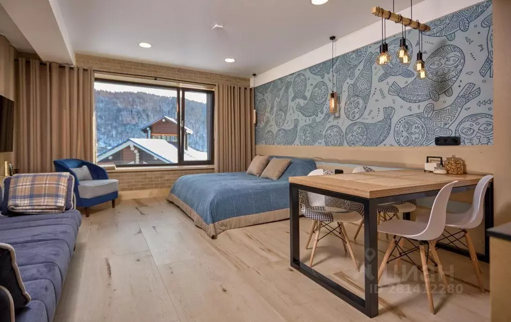 1-к кв. Иркутская область, Иркутский муниципальный округ, Листвянка рп ... - Фото 2