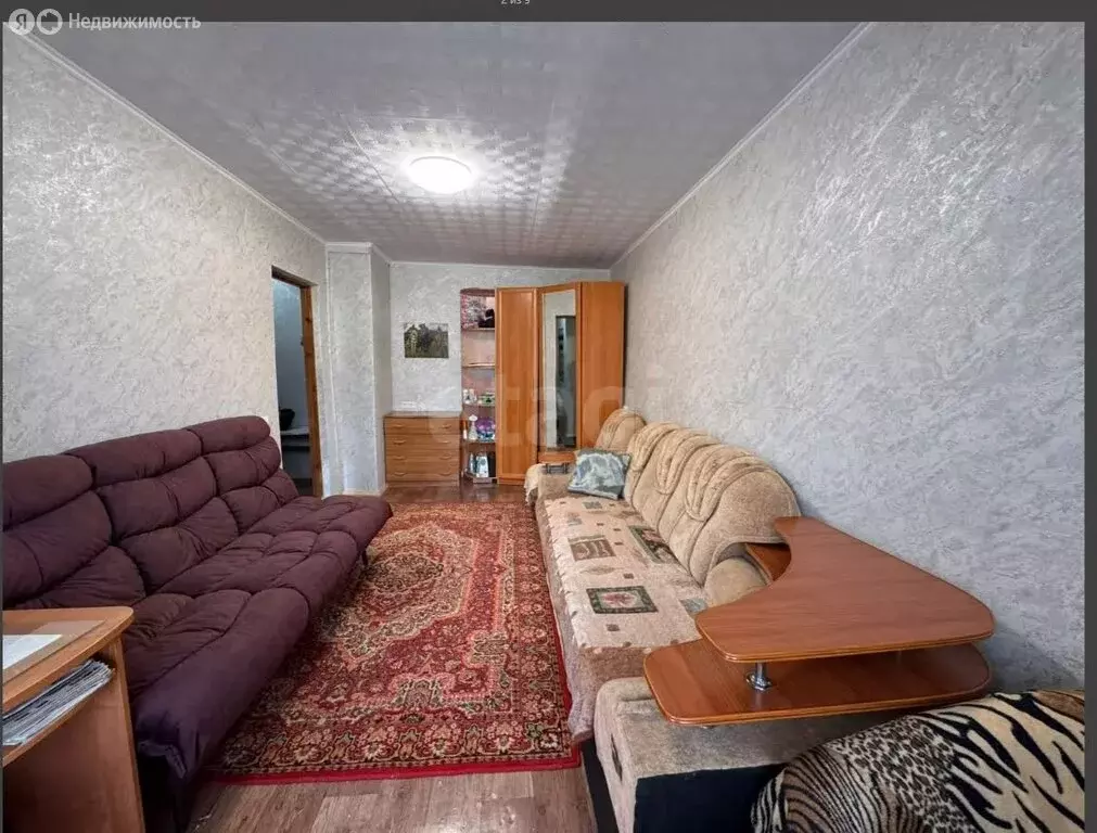 1-комнатная квартира: Междуреченск, улица Пушкина, 29 (32 м) - Фото 1
