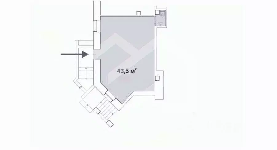 Помещение свободного назначения в Москва Братиславская ул., 15К1 (44 ... - Фото 2